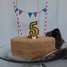 Cargar imagen en el visor de la galería, Decoración Columpios Banderitas de Colores Rosadas
