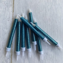 Cargar imagen en el visor de la galería, Decoración Velas Azules Metálicas