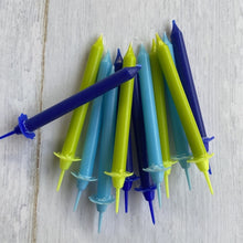 Cargar imagen en el visor de la galería, Decoración Velas Azul y Verde