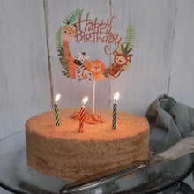 Cargar imagen en el visor de la galería, Decoraciones para Pinchar Happy Birthday Animalitos