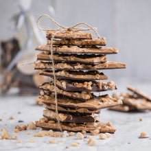 Cargar imagen en el visor de la galería, Tabletas de Caramelo, Almendras y Chocolate
