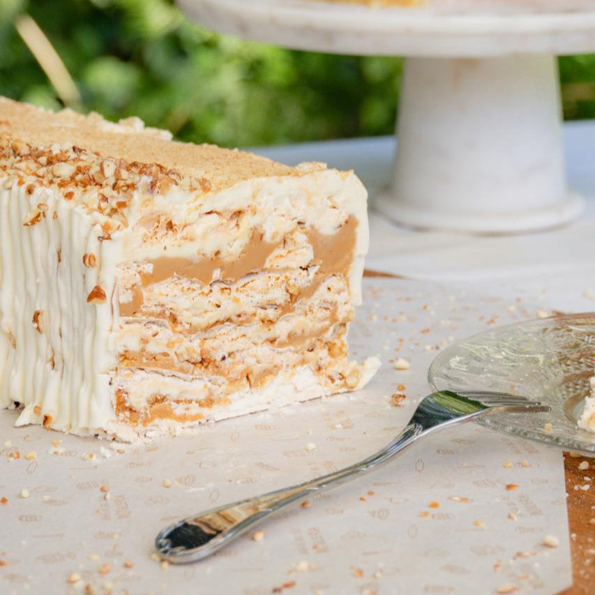 Barras de Merengue Manjar Praliné