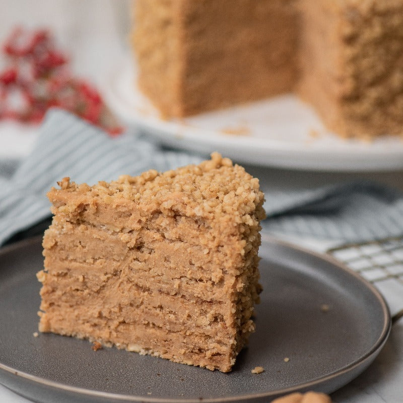 Torta Crocante de Nuez