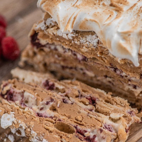 Torta Mil Hojas Manjar Pastelera Frambuesa